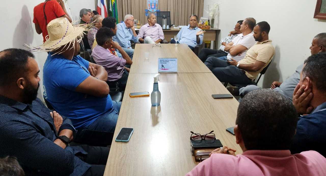 Camacã: Prefeito recebe a visita o deputado federal Antônio Brito e discute demandas para Camacã